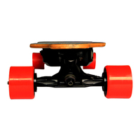Dual drive double motor skate deck maple wood deck fast electric skateboard